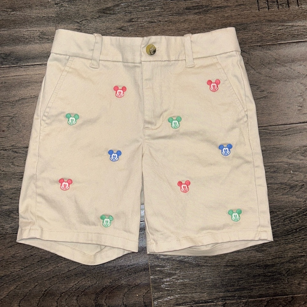 Janie and Jack Disney/Mickey Mouse boys shorts, size 6